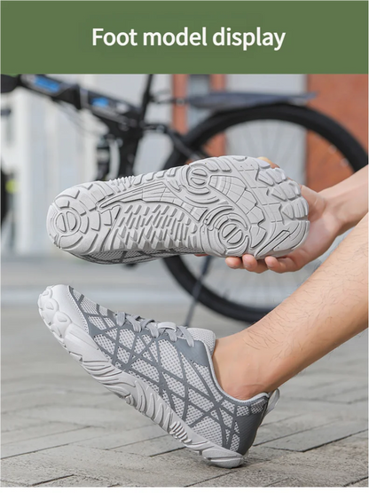 Chaussures unisexes à bout large et pieds nus, en cuir synthétique minimaliste