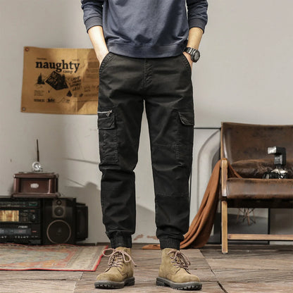 Pantalon cargo camouflage multi-poches pour homme