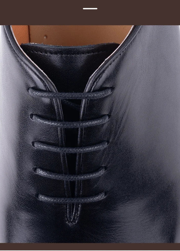 Chaussures de travail Oxford à lacets pour homme