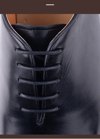 Chaussures de travail Oxford à lacets pour homme