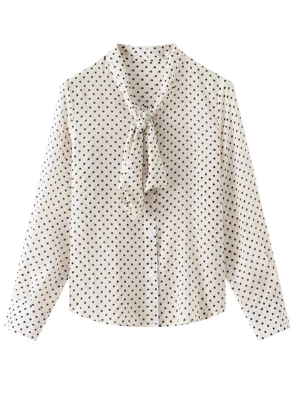 Chemise femme 100% soie de mûrier, col V, coupe fine