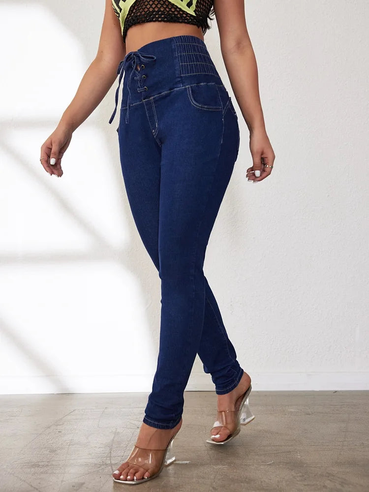 Pantalon en jean pour femme