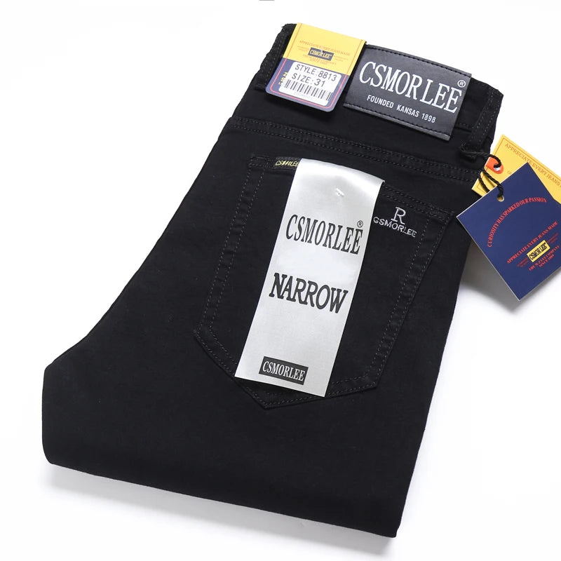 Jean classique pour homme, style printemps-été, décontracté