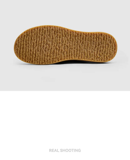 Chaussures vintage kaki Maden, mocassins décontractés à semelle souple