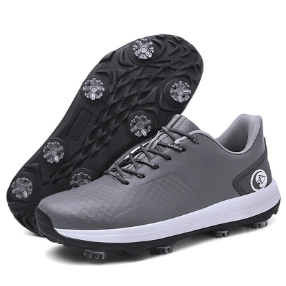 Chaussures de golf professionnelles de luxe pour hommes
