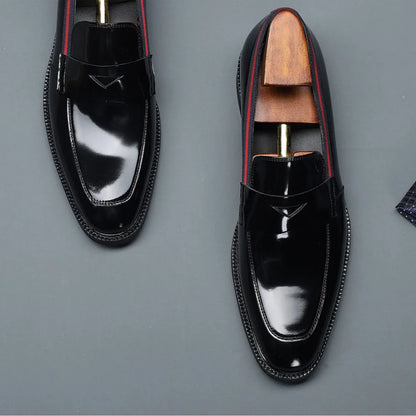 Mocassins tendance pour hommes, chaussures habillées décontractées de style britannique classique