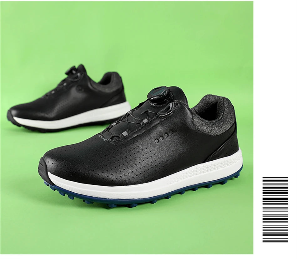Chaussures de golf respirantes et luxueuses pour hommes