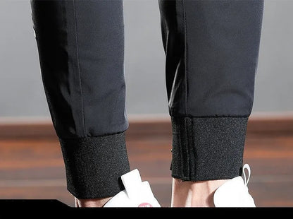 Pantalon décontracté taille élastique pour homme