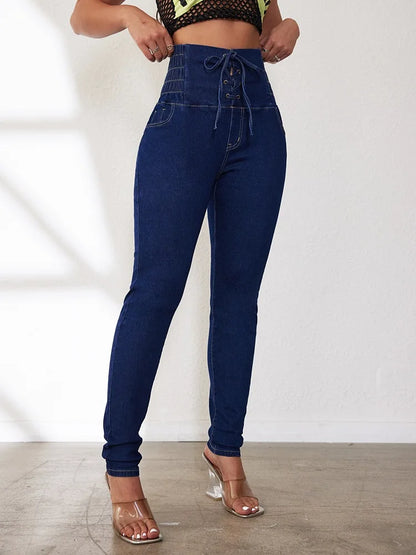 Pantalon en jean pour femme