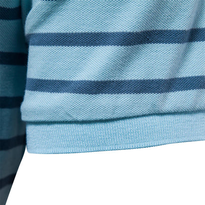 Polos en coton brodés pour hommes