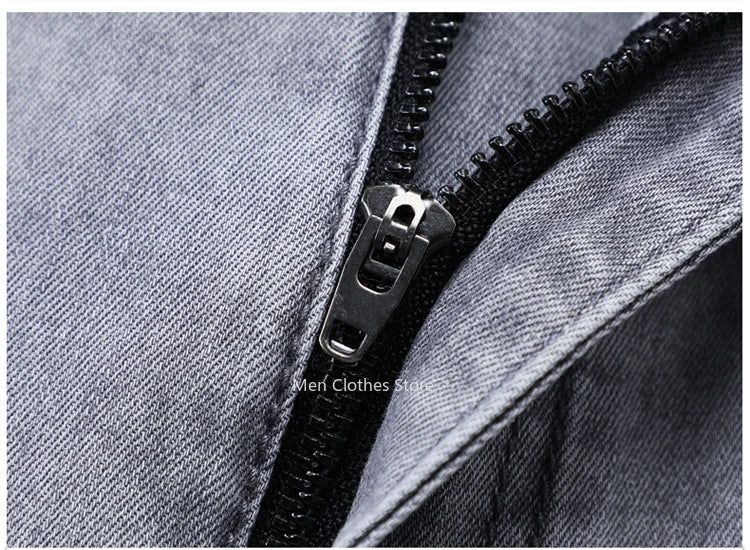 Jean en coton élastique pour homme