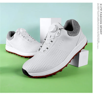 Chaussures de golf respirantes et luxueuses pour hommes
