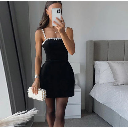 Robe élégante à fleurs 3D et perles pour femmes