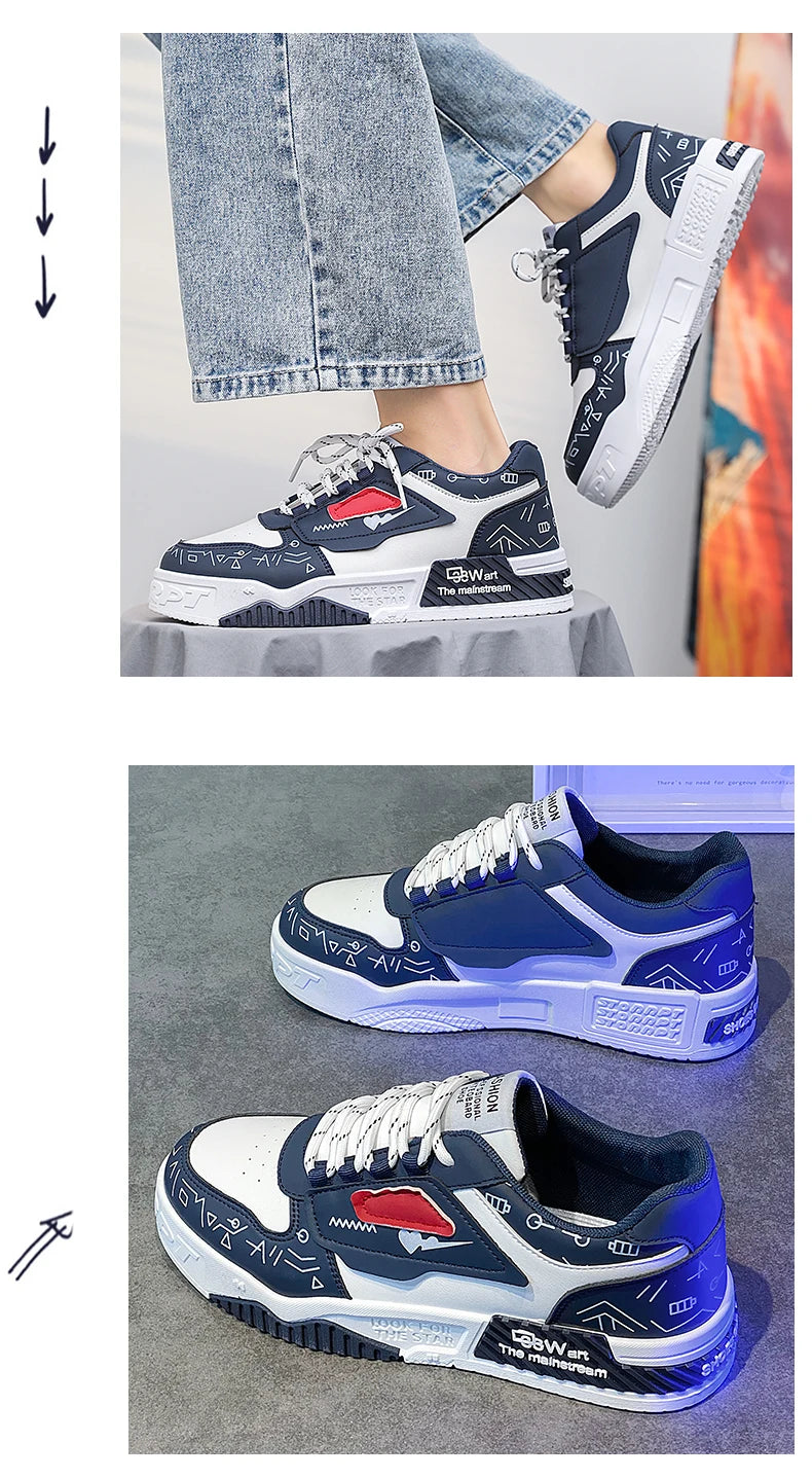 Chaussures pour hommes Baskets décontractées Skateboard