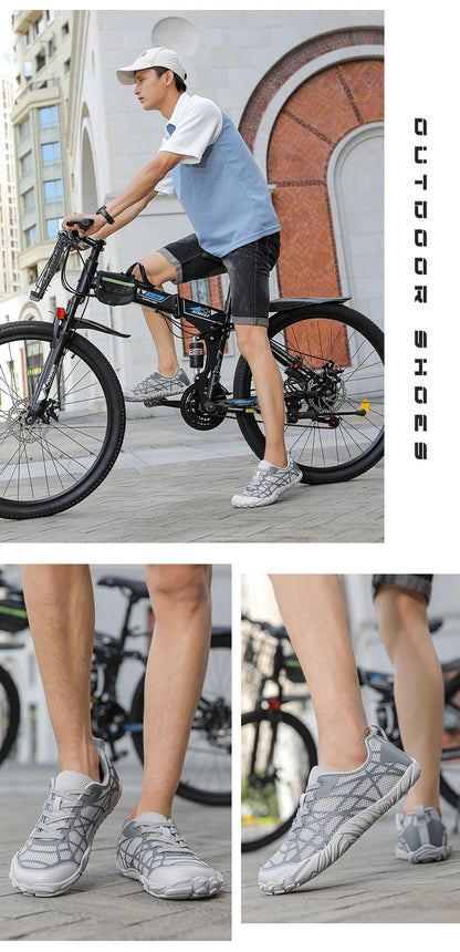 Chaussures unisexes à bout large et pieds nus, en cuir synthétique minimaliste