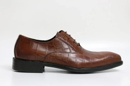 Chaussures habillées pour hommes, automne-hiver, en cuir véritable