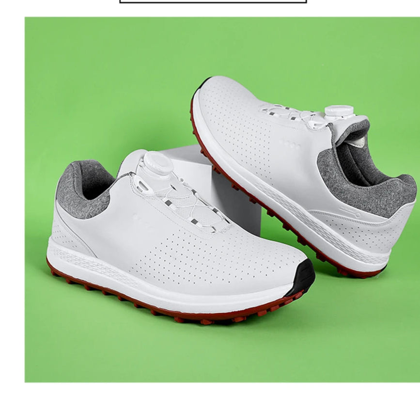 Chaussures de golf respirantes et luxueuses pour hommes