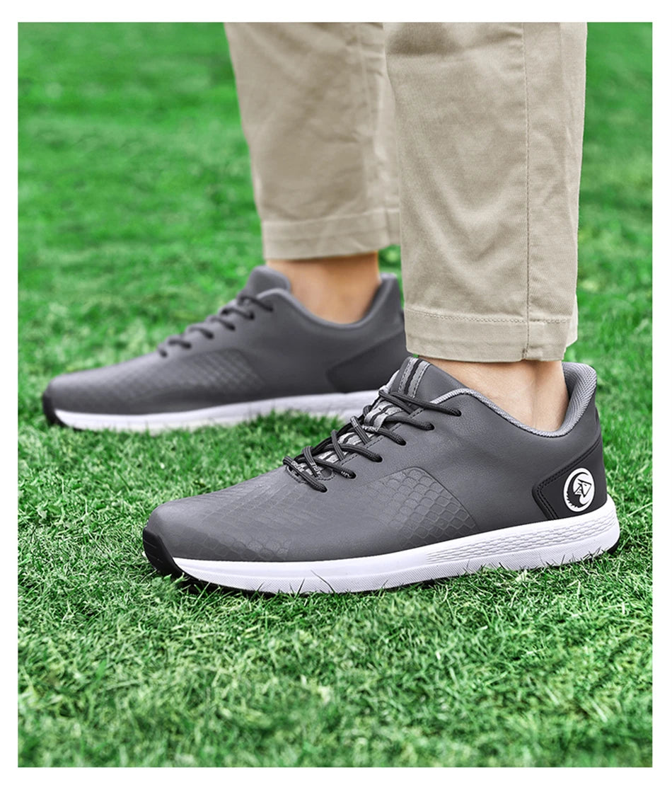 Chaussures de golf professionnelles de luxe pour hommes