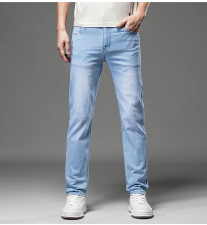 Jean classique pour homme, style printemps-été, décontracté