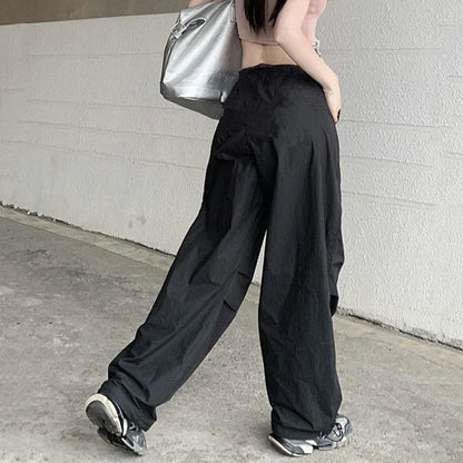 Pantalon cargo ample d'été pour femmes