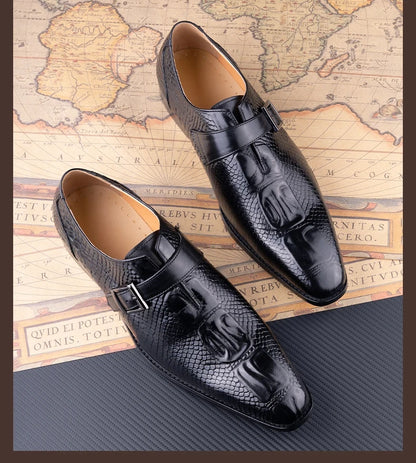 Mocassins imprimés de haute qualité pour hommes