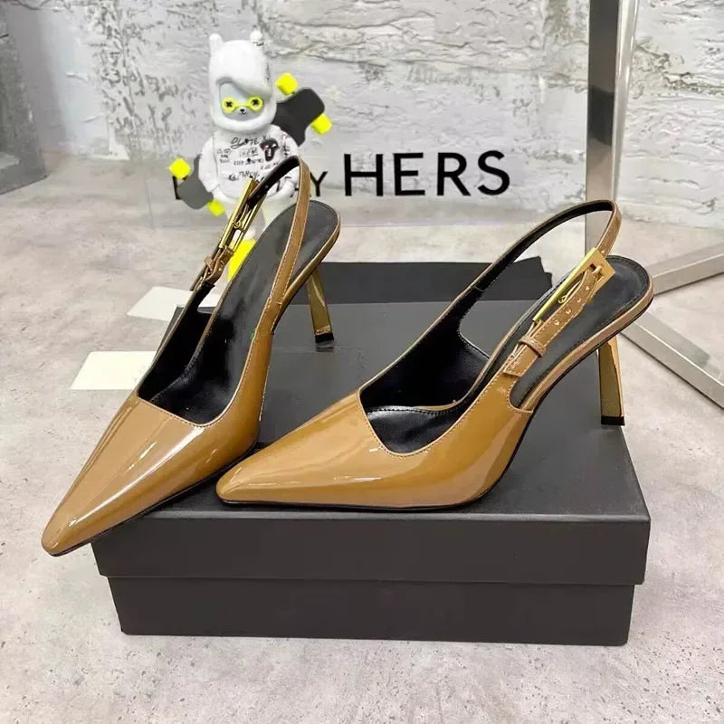 Sandales pointues à talons hauts pour femmes