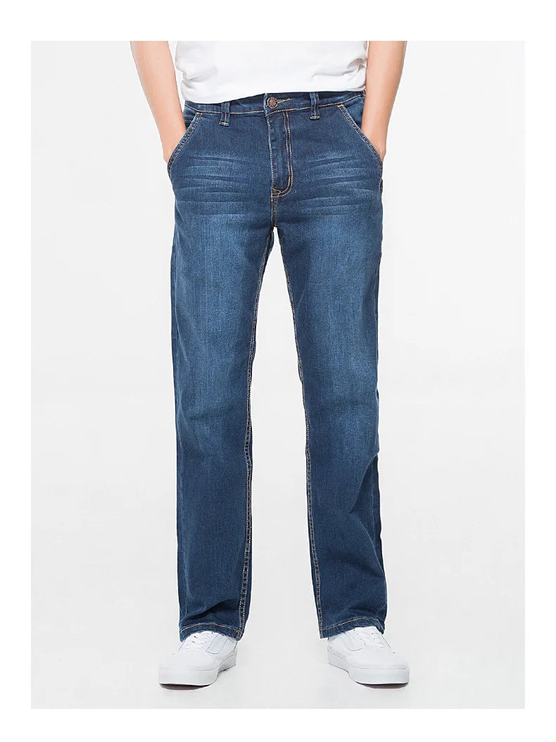 Jean décontracté grande taille pour homme