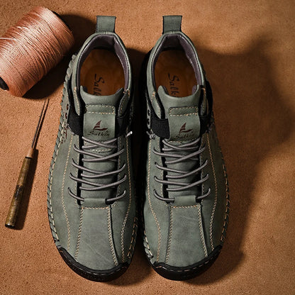 Baskets en cuir respirantes pour hommes