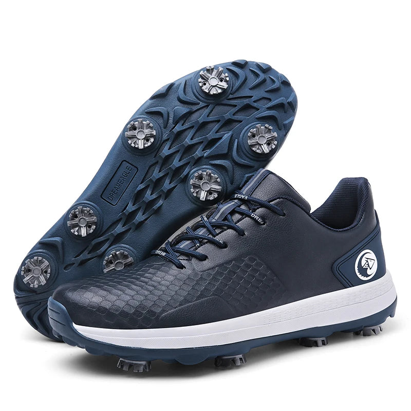 Chaussures de golf professionnelles de luxe pour hommes