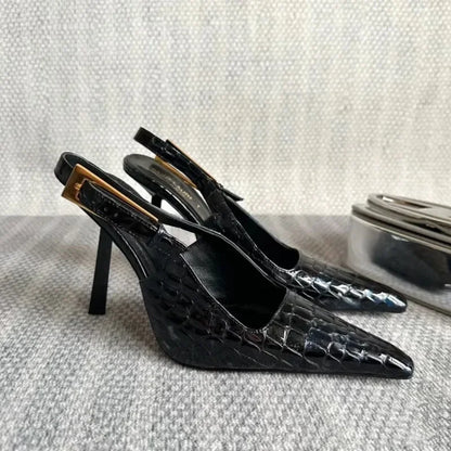 Sandales pointues à talons hauts pour femmes