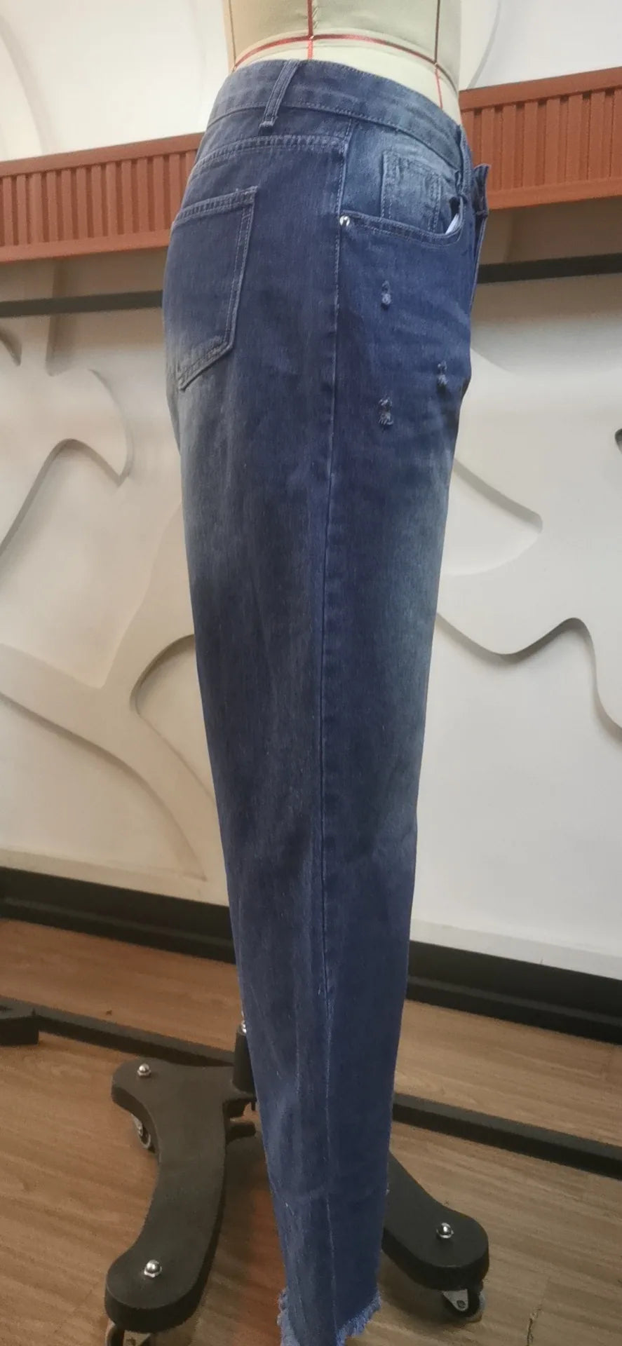 Jeans pour femmes, taille haute