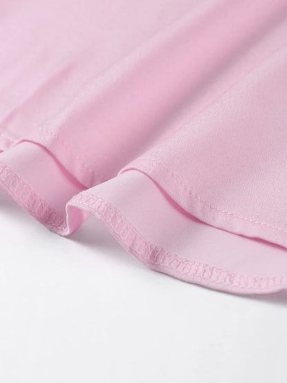 Robe bustier rose en arête de poisson, sexy, slim