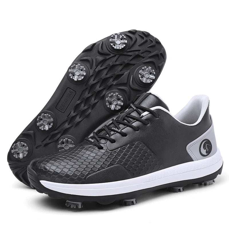 Chaussures de golf professionnelles de luxe pour hommes