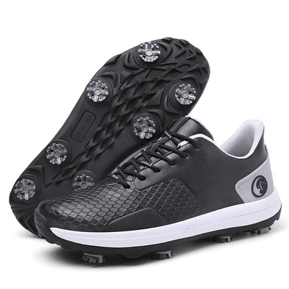 Chaussures de golf professionnelles de luxe pour hommes