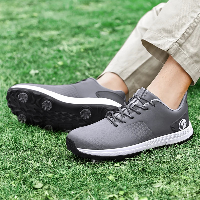 Chaussures de golf professionnelles de luxe pour hommes