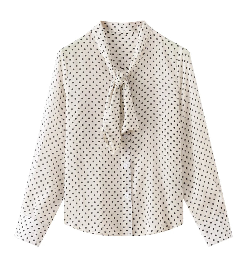 Chemise femme 100% soie de mûrier, col V, coupe fine
