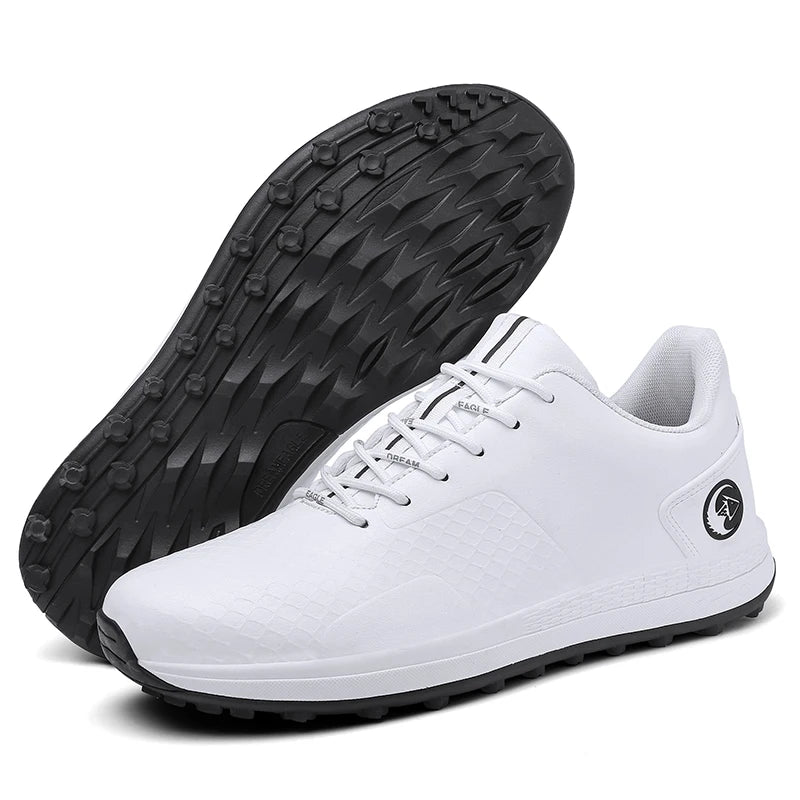 Chaussures de golf professionnelles de luxe pour hommes