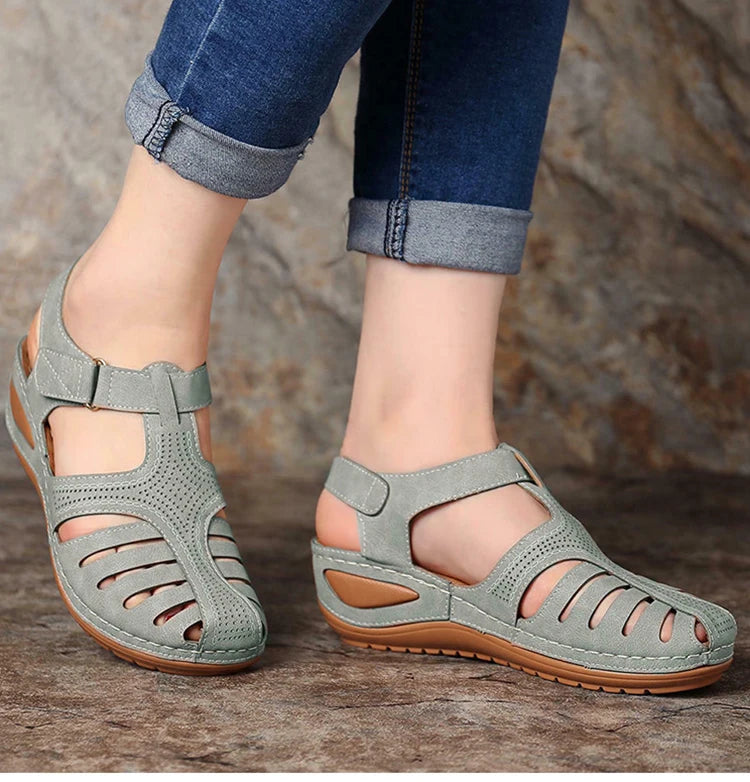 Women Sandals Bohemian Style Summer Shoes For Women Summer Sandals With Heels Gladiator Sandalias Mujer Elegant Wedges Shoes