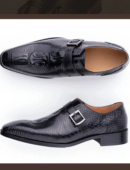 Mocassins imprimés de haute qualité pour hommes