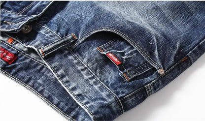 Short en jean gris pour homme