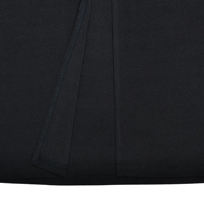 XIAOTANG Robe longue sexy sans bretelles à col écharpe pour femme