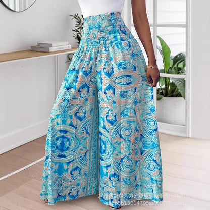 Pantalon long évasé pour femme