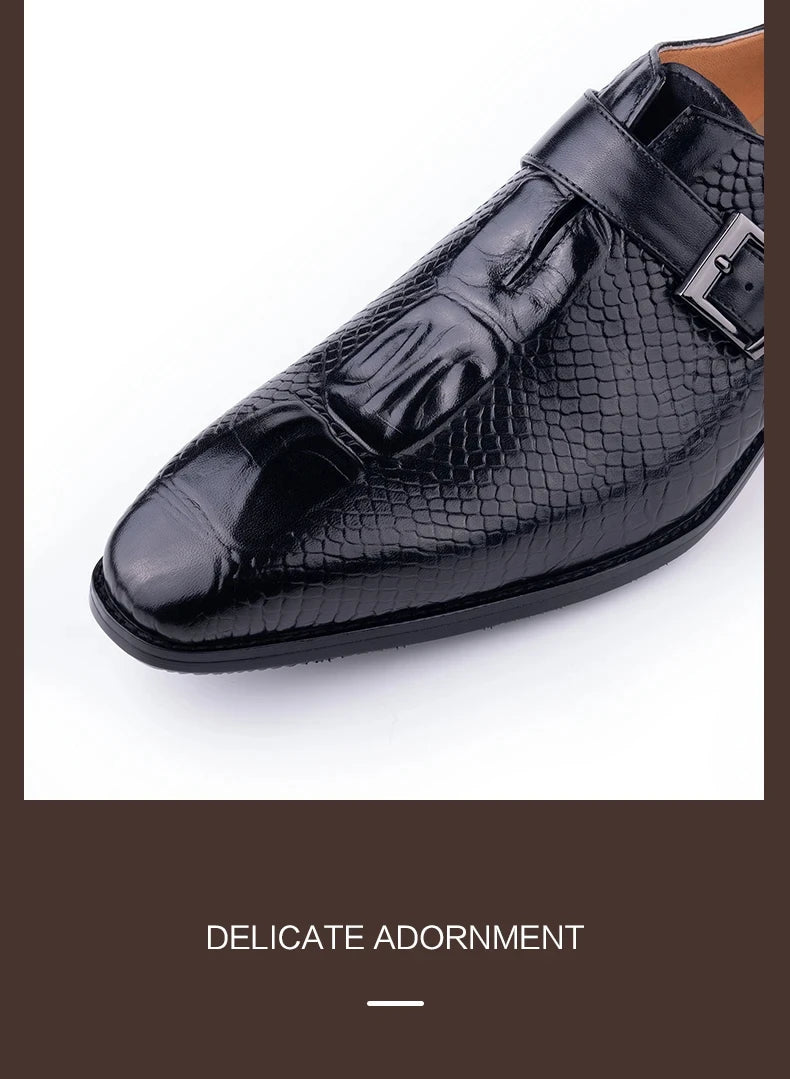 Mocassins imprimés de haute qualité pour hommes