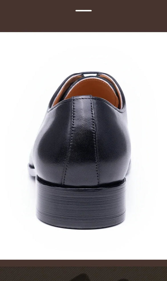 Chaussures de travail Oxford à lacets pour homme