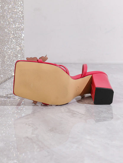 Nouvelles sandales à talons de qualité pour femmes