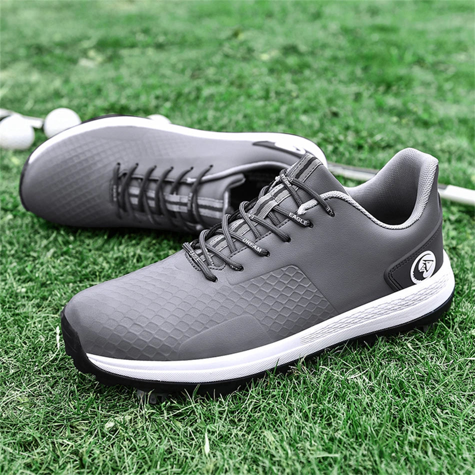 Chaussures de golf professionnelles de luxe pour hommes