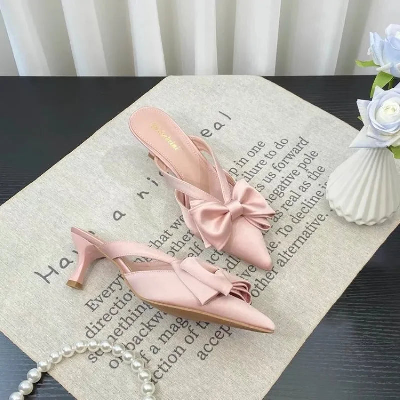 Chaussons féeriques roses tendance pour femme