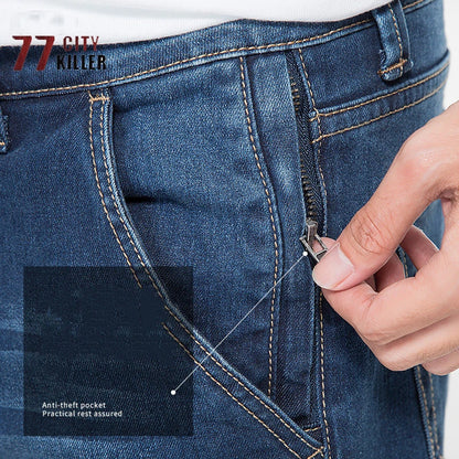 Jean décontracté grande taille pour homme