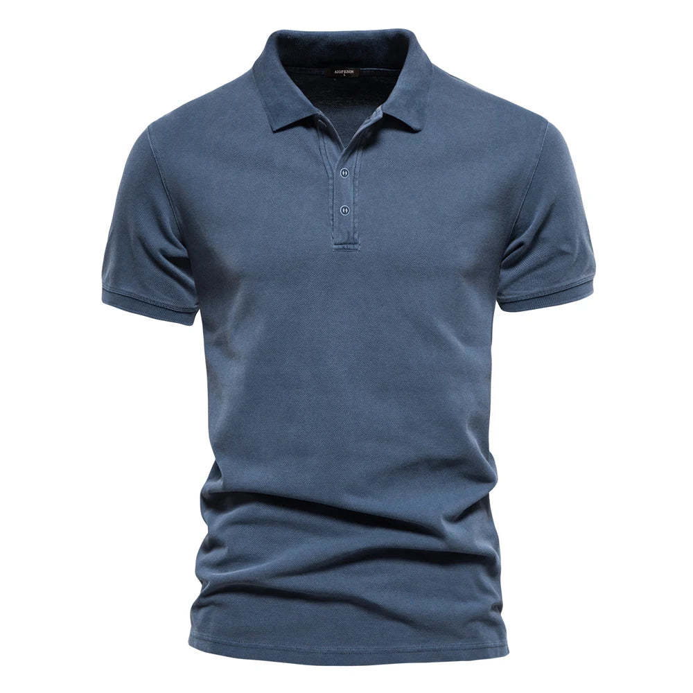 Polos 100 % coton pour homme