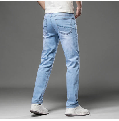 Jean classique pour homme, style printemps-été, décontracté